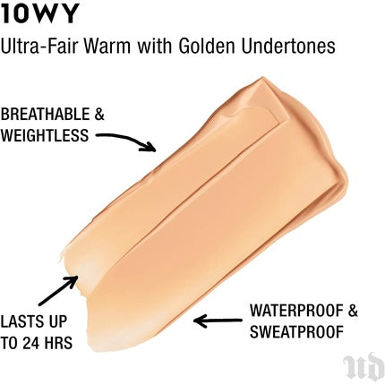 Boxed Urban Decay Stay Naked Weightless Liquid Foundation 10wy 30mL