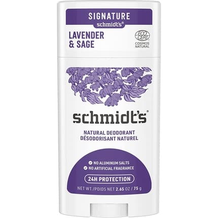 Schmidt's Lavender & Sage Deodorant Stick without Aluminum 75g