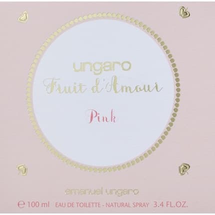 Emanuel Ungaro Ungaro Fruit D'Amour Pink Eau de Toilette (EDT) Femme 100ml