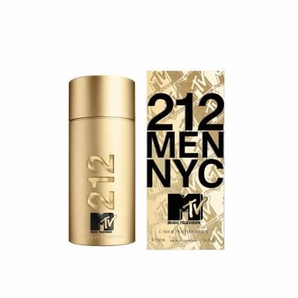 Carolina Herrera 212 Men Mtv Eau De Toilette Spray Limited Edition 100ml
