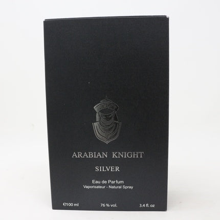 Arabian Oud Arabian Knight Silver Eau De Parfum 3.4oz Spray New With Box Arabian Oud