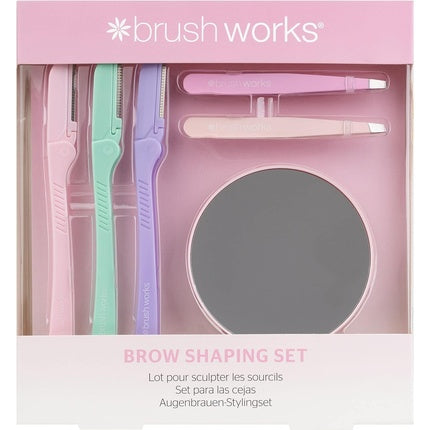 Brushworks Brow Shaping Set