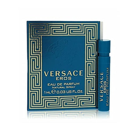 Versace Eros Eau De Parfum Travel Sample Spray Vial 0.03oz/1ml Versace