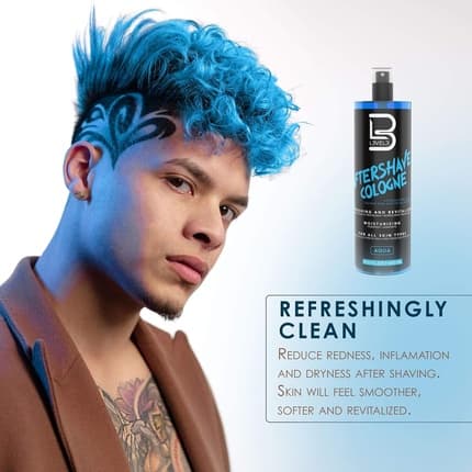 L3 Level 3 After Shave Cologne Calms Redness and Irritation Hydrating and Refreshing for your Skin Protects from Nicks and Bumps L3 Aqua Fragrance (Fragrance) Mixte