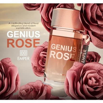 Emper Genius Rose Fragrance Eau de Parfum (EDP) Mixte