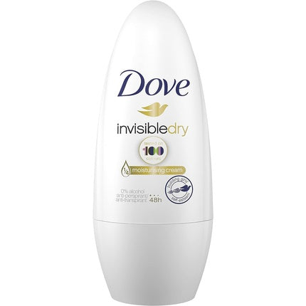 Dove Invisible Dry Roll-On Deodorant Antiperspirant 50ml Dove