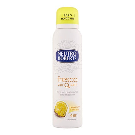 Neutro Roberts Deodorant Spray Yellow Bergamot and Ginger 150ml Neutro Roberts