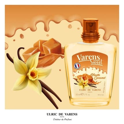 Varenne Varens Udv Sweet Vanilla Caramel Eau de Parfum (EDP) Mixte 50ml