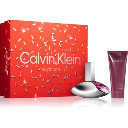 Calvin Klein Euphoria Gift Set And Perfumed Body Lotion Coffret (Coffret) Mixte 100ml - Maison des fragrances