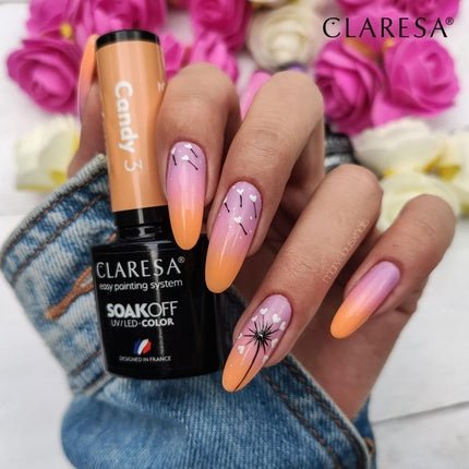 Candy UV Nail Polish 5ml Claresa - Pack of 3 - Maison des fragrances
