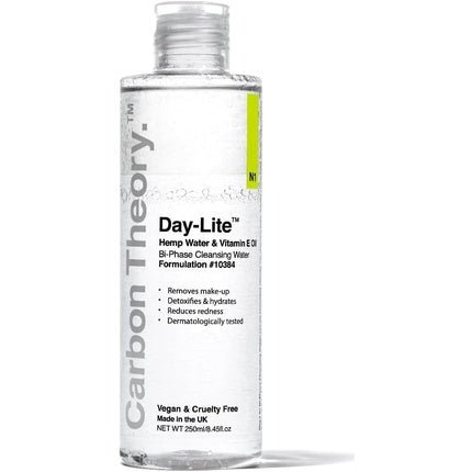 Carbon Theory Bi - Phase Cleansing Water Makeup Remover 100% Vegan and Cruelty Free - Maison des fragrances
