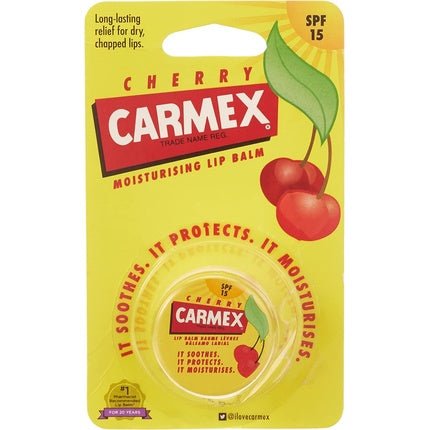 Carmex Cherry Moisturizing Lip Balm SPF15 - 7.5g - Maison des fragrances