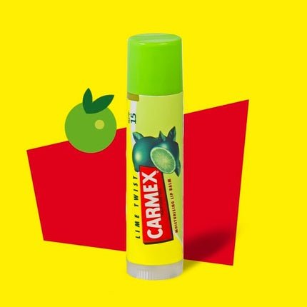 Carmex Lime Twist Moisturizing Lip Balm SPF15 - Maison des fragrances