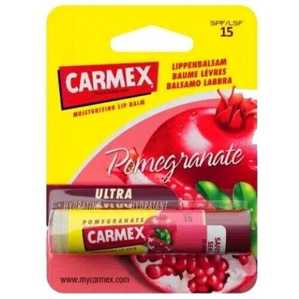 Carmex Pomegranate SPF15 Moisturising Lip Balm 4.25g - Maison des fragrances