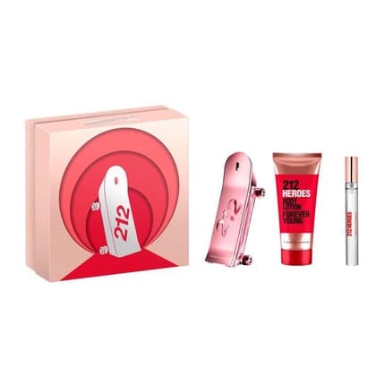 Carolina Herrera 212 Heroes Eau De Perfume Christmas Set Coffret (Coffret) Mixte 80ml - Maison des fragrances