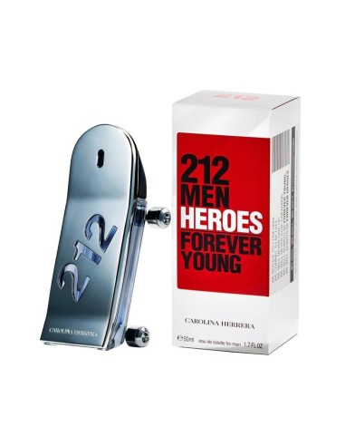 Carolina Herrera 212 Heroes Forever Young Men Eau De Toilette Spray 50ml