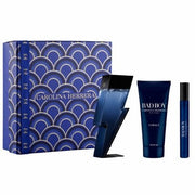 Carolina Herrera Bad Boy Cobalt Eau De Perfume Spray 100ml Set 3 Pieces - Men's Fragrances - Maison des fragrances