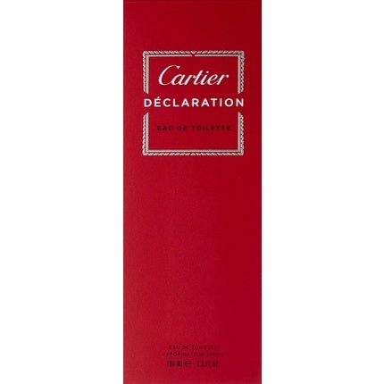 Cartier Declaration Eau de Toilette (EDT) Homme 100ml - Maison des fragrances