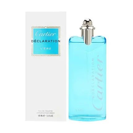 Cartier Declaration L'Eau 3.3 Ounce Eau de Toilette Unisexe - Maison des fragrances