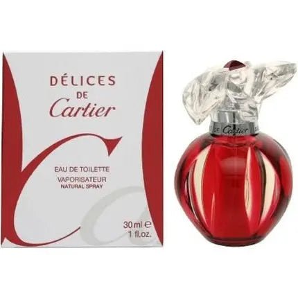 Cartier Delices de Eau de Toilette 1.0oz pour femme - Maison des fragrances