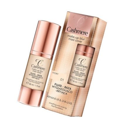 Cashmere Make - Up Blur Maxi Cover Fluid - Smoothing And Covering Base 01 Ivory 30ml - Maison des fragrances