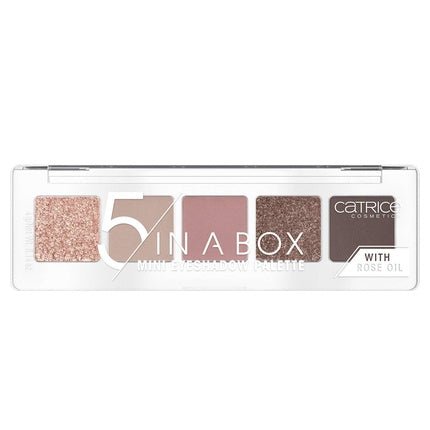 Catrice 5 In A Box Mini Eyeshadow Palette No. 020 Soft Rose Look - Maison des fragrances