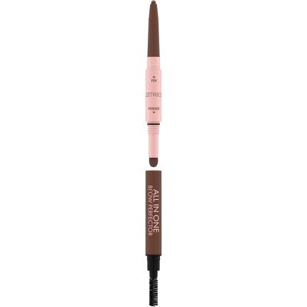 Catrice All In One Brow Perfector Eyebrow Pencil No. 020 Brown Long - Lasting - Maison des fragrances