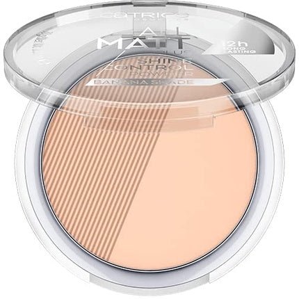 Catrice All Matt Plus Shine Control Powder No. 002 Banana Bright 10g - Yellow Fixing Powder for Combination Skin - Vegan and Nanoparticle Free - Maison des fragrances