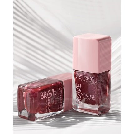 Catrice Brave Metallics Nail Polish 10.5ml - Love You Cherry Much - Maison des fragrances