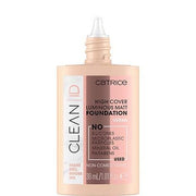 Catrice Clean ID High Cover Luminous Matt Foundation Makeup 30ml - Nr. 025 Warm Peach - Maison des fragrances