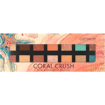Catrice Coral Crush Slim Eyeshadow Palette No. 030 Multicoloured 14 Colours - Maison des fragrances
