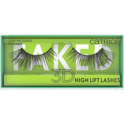 Catrice Faked 3D High Lift Lashes Black Long - lasting False Eyelash Effect Vegan - Maison des fragrances