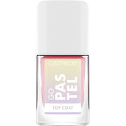 Catrice Go Pastel Top Coat, Base & Top Coat, 01 Sassy Lassy, Pink - Maison des fragrances