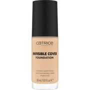 Catrice Invisible Cover Foundation 30ml 010W Nude Moisturizing Long - Lasting Natural for Dry Skin Vegan Oil - Free Paraben - Free Microplastic - Free - Maison des fragrances