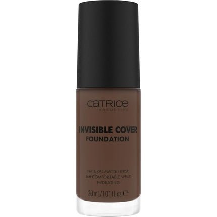 Catrice Invisible Cover Foundation 30ml 080W Nude Moisturizing Long - Lasting Natural for Dry Skin Vegan Oil - Free Paraben - Free Microplastic - Free - Maison des fragrances