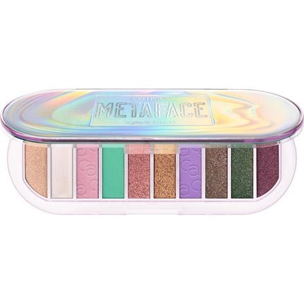 Catrice METAFACE Eyeshadow Palette C01 Multicolor 10 Colors - Maison des fragrances