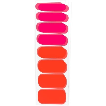 Catrice Neon Blast Nail Polish Strips Nr. 020 Multicolor Easy to Remove Highly Pigmented Intense Color Nanoparticle Free 24pcs - Maison des fragrances