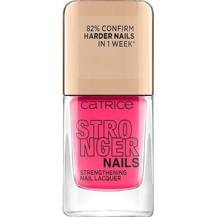 Catrice Stronger Nails Strengthening Nail Lacquer No. 10 Pink Warrior Pink 10.5ml - Maison des fragrances