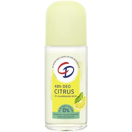 Cd BIO Deo Roll-On Citrus Deodorant without Aluminum Salts Long-lasting Protection for 48 Hours Vegan Skincare Product Suitable for Sensitive Skin 50ml Unisexe - Maison des fragrances