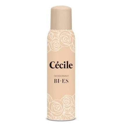 Cecile Women's Long-Lasting 24-Hour Deodorant Spray - 150ml Odor Protection - Maison des fragrances