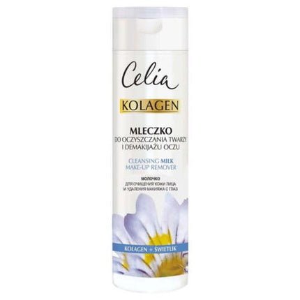 Celia Collagen Face Cleansing Milk and Eye Makeup Remover 200ml - Maison des fragrances