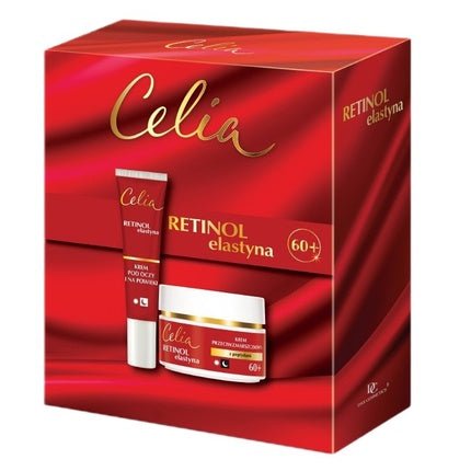 Celiaset Retinol Elastin Cream 60 For Day And Night 50ml And Eye And Eyelid Cream 15ml - Maison des fragrances