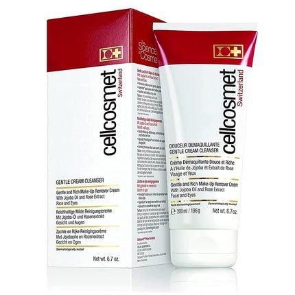 Cellcosmet Gentle Cream Cleanser Revitalizing Face Wash and Makeup Remover 6.7 oz - Maison des fragrances