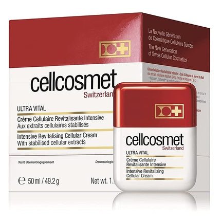 Cellcosmet Ultra Vital Intensive Cellular Moisturizer Face Cream 1.7oz - Maison des fragrances