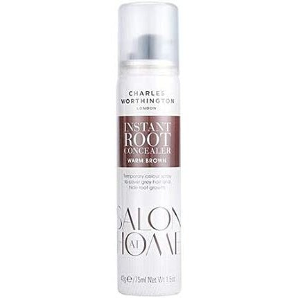 Charles Worthington Instant Root Concealer Warm Brown 75ml - Maison des fragrances