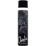 Charlie Black Perfumed Body Spray 75ml - Pack of 6 - Maison des fragrances