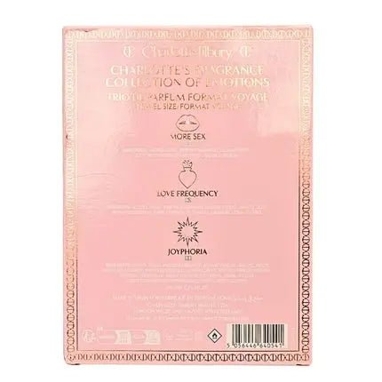 Charlotte Tilbury Fragrance Collection of Emotions - Perfume Travel - Maison des fragrances