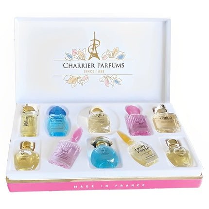 Charrier Parfums Precious Collection 10 Miniature Eau De Parfums 58.8ml - Pack of 10 - Maison des fragrances