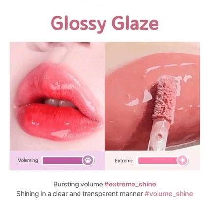 Chewy Lip Glaze High Shine Lip Gloss Korean Beauty Gz03 Rose Bebe 3.5 Grams - Maison des fragrances