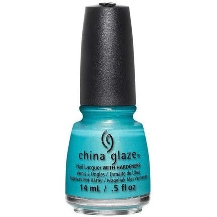 China Glaze Nail Lacquer What I Like About Blue Neon Blue Shimmer - Maison des fragrances